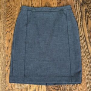 Ann Taylor Charcoal Pencil Skirt